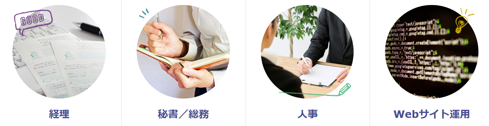 フジ子さんに依頼できる業務内容